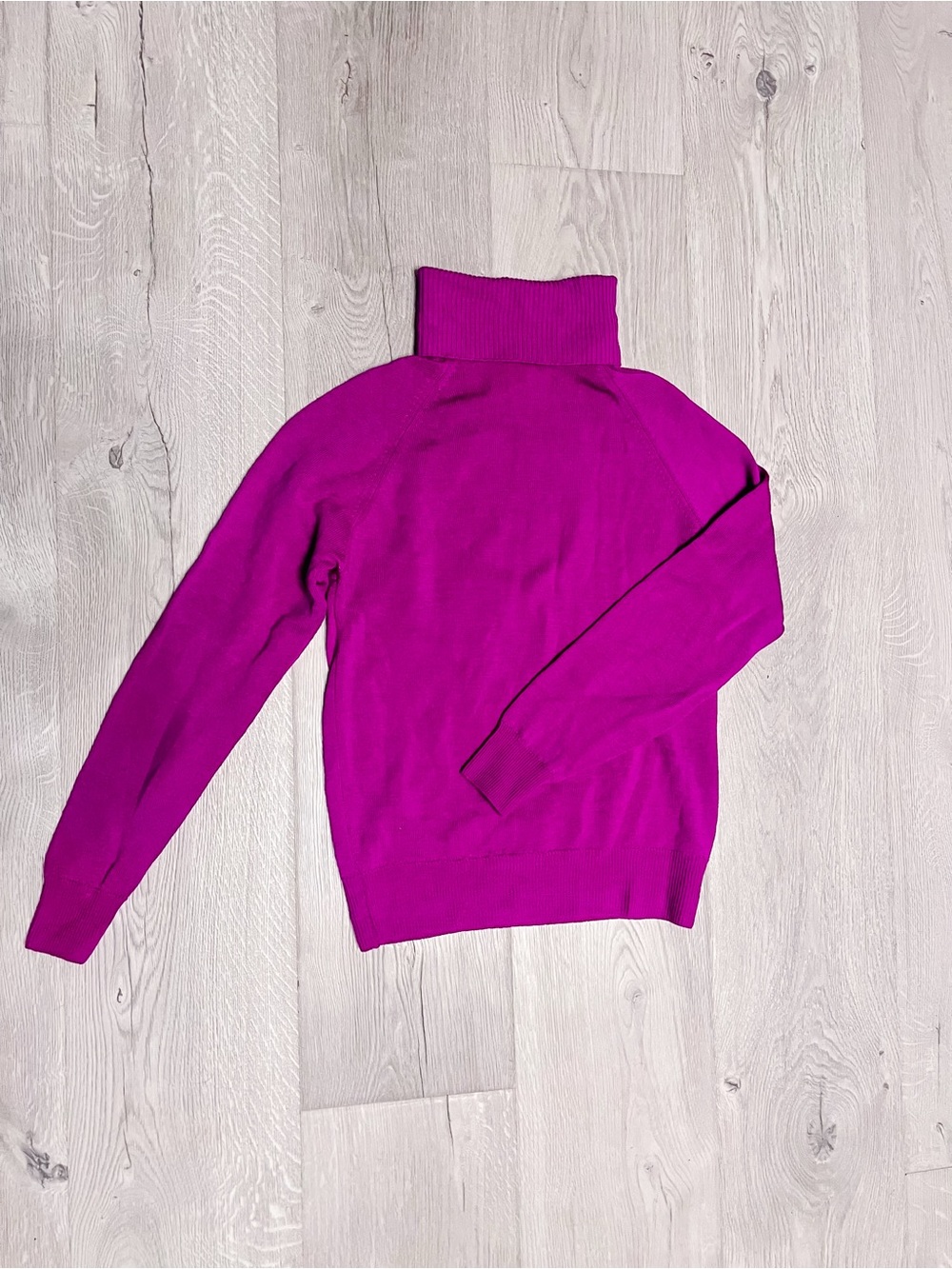 Vintage Pendleton Magenta Turtleneck Sweater - Women